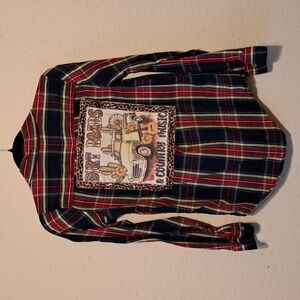 Upcycled So Flannel XS
